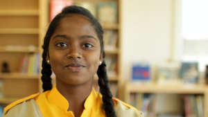 Steffi, 9th grade, Christel House India
