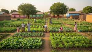 Support Home Gardens for 100 Families