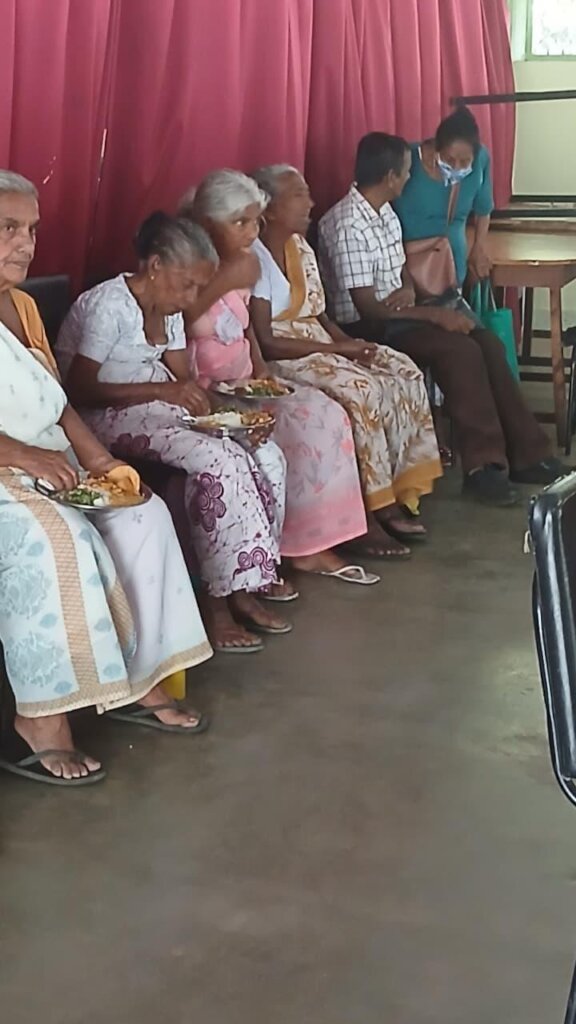 Regulars at our lunch project