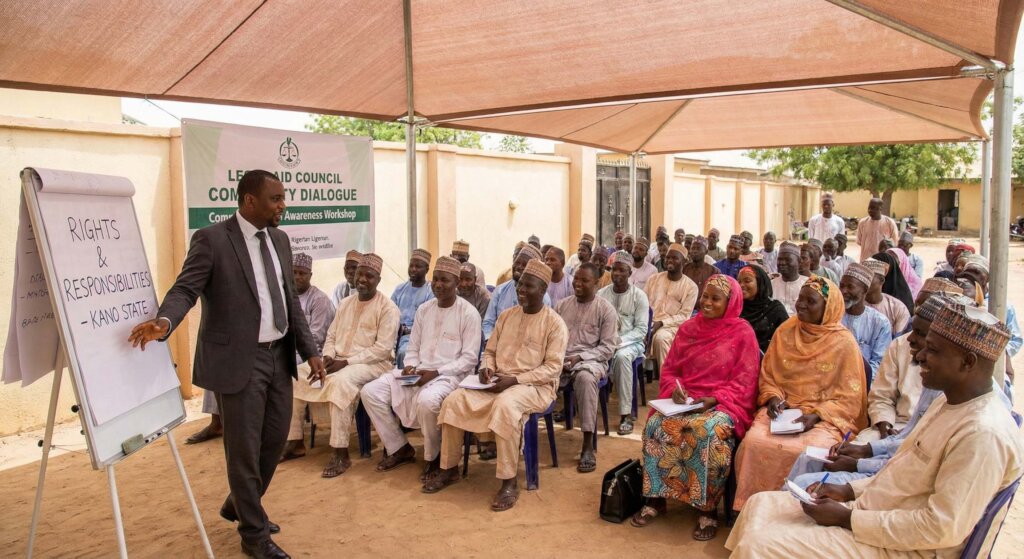 Legal Aid Support for 500 Citizens in Kano