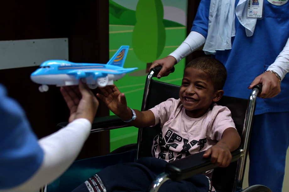 Radiation treatment for poor cancer Kids