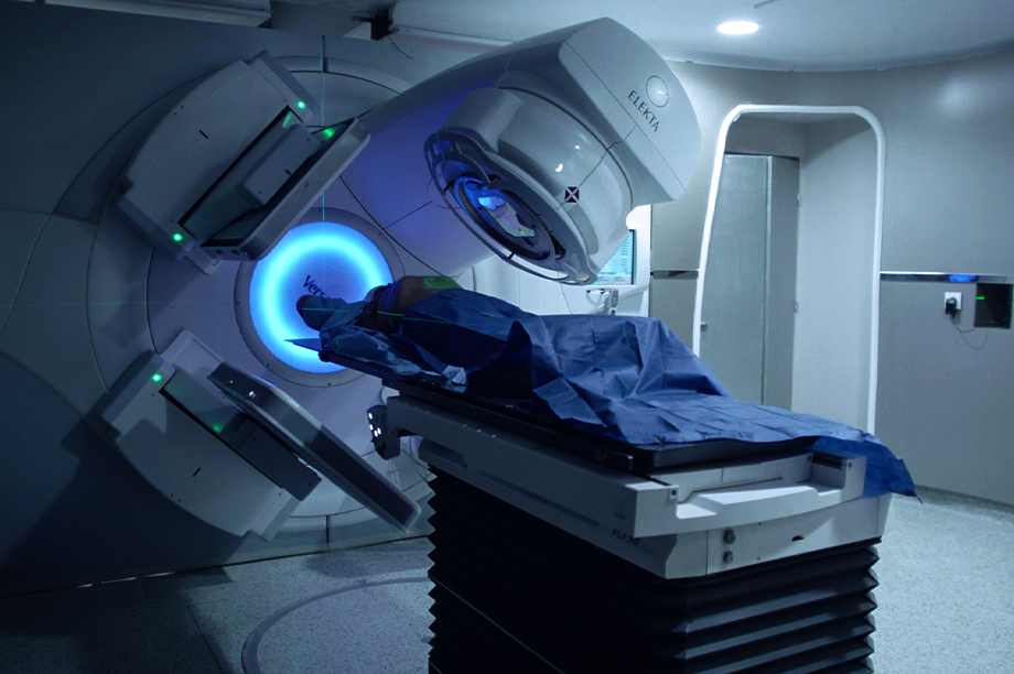 Radiation treatment for old people