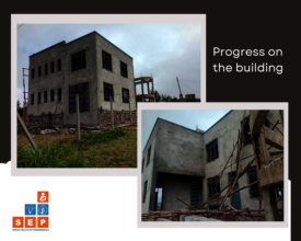 Progress made on the building