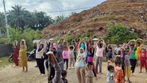 Psychosocial support through group exercises