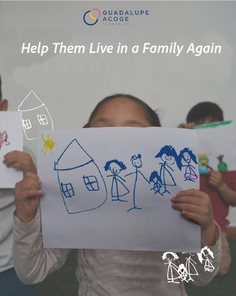Help vulnerable children, live with a family again