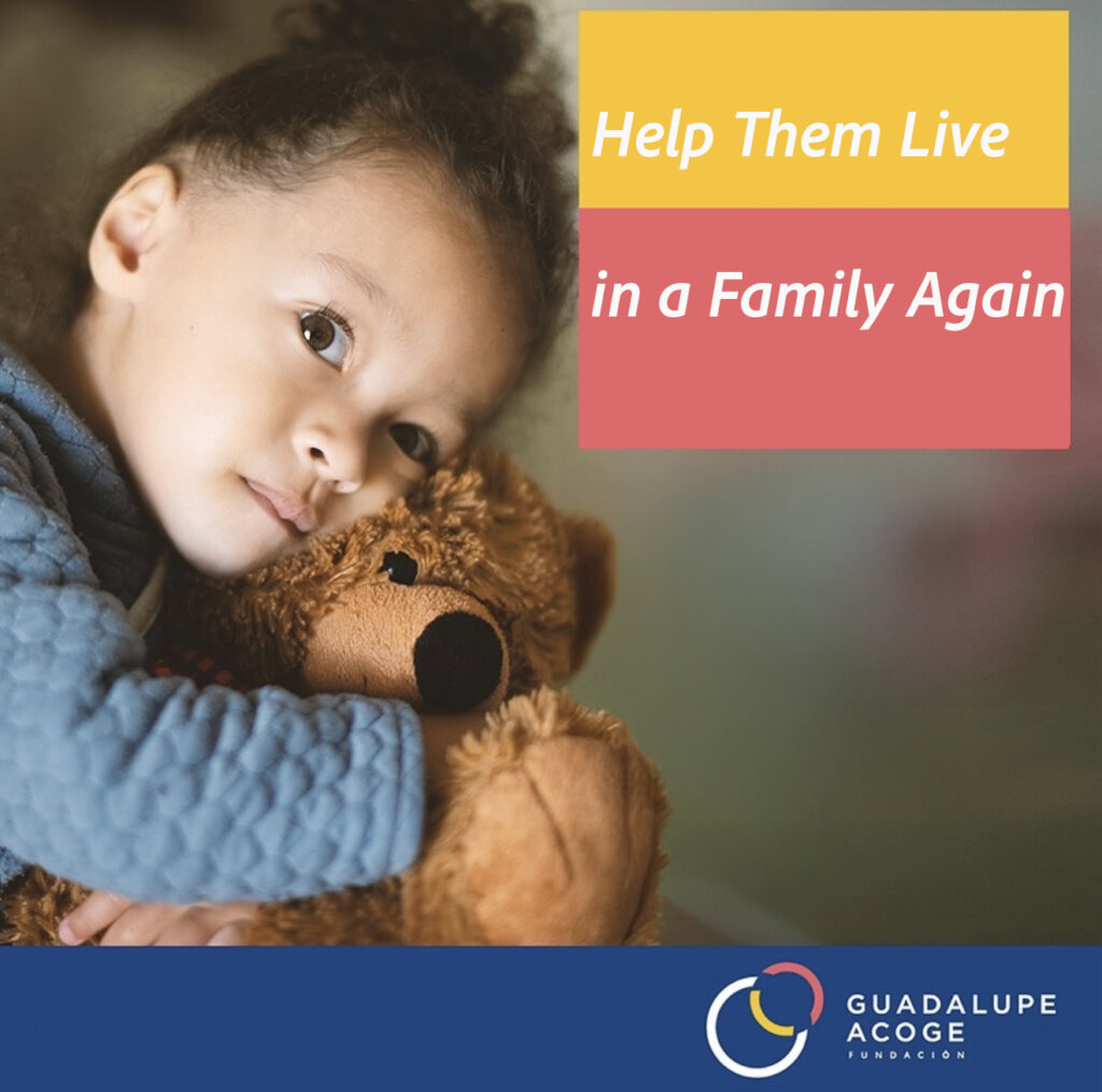 Help vulnerable children, live with a family again