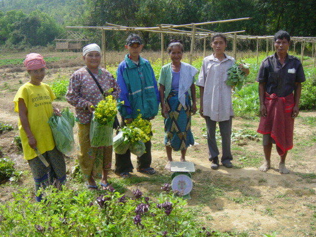 Community Center & Family Gardens in Thailand-UNC