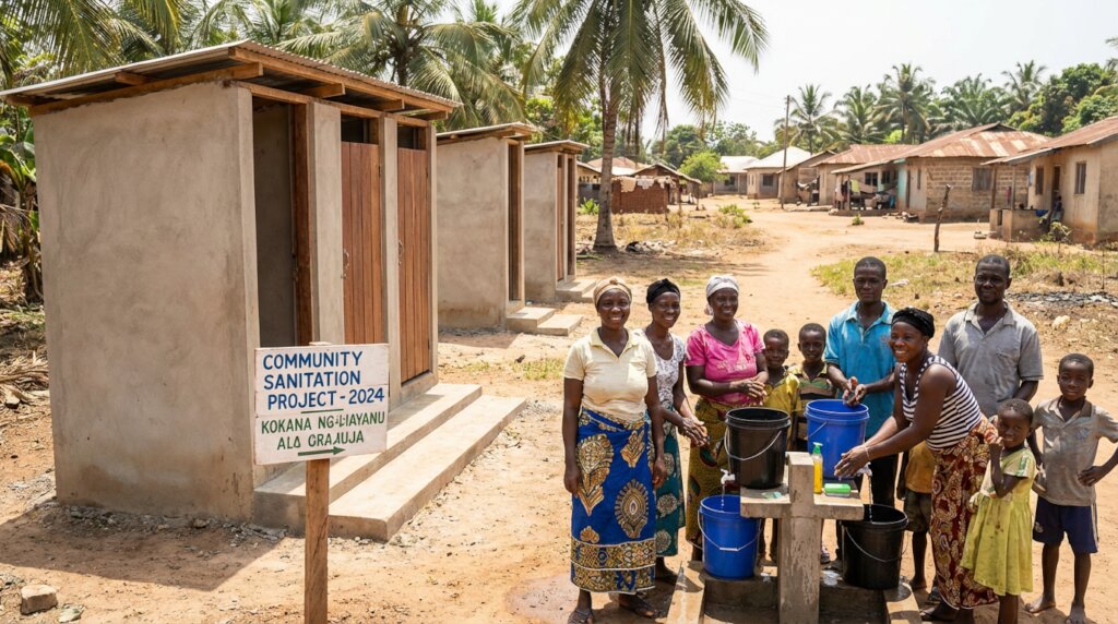 Safe Toilets for 150 Community Members