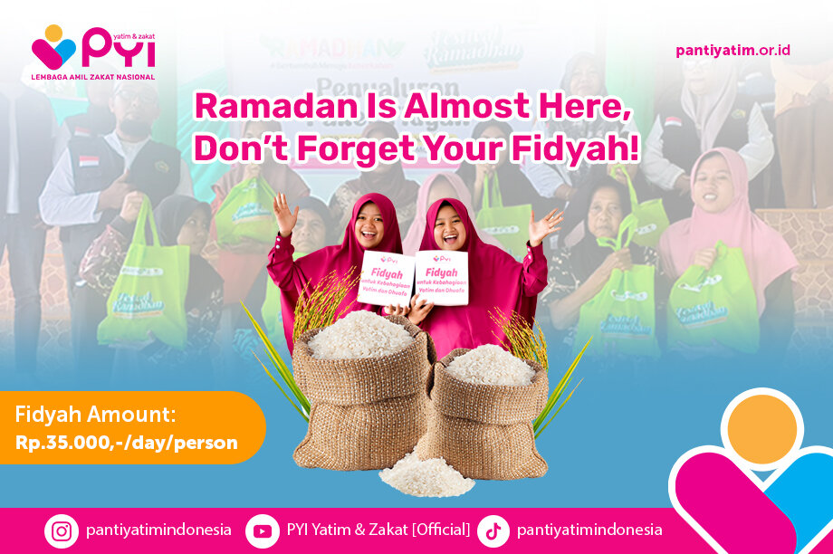 Ramadan Is Near, Fulfill Your Fidyah Now