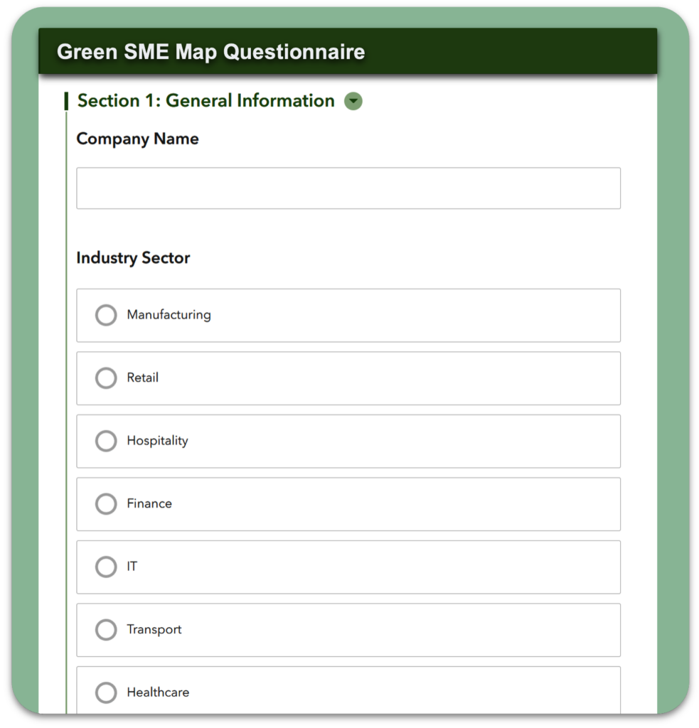 Green SME Map