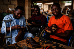 Train 25 Persons with Disabilities in Shoe making