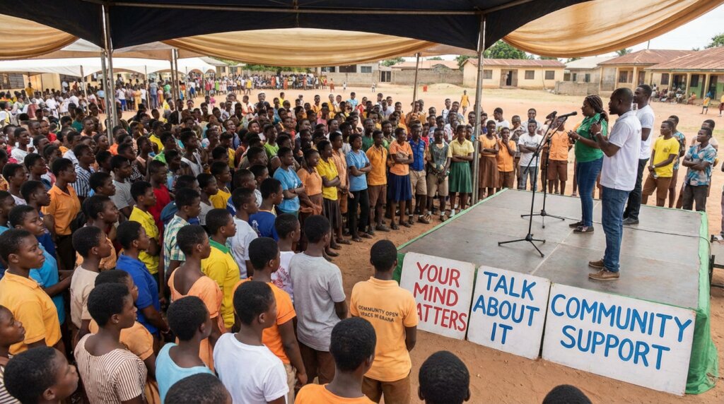 Support Mental Health for 600 Youth in Ghana