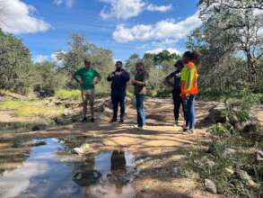 Site visit from CSIR