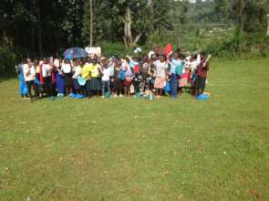Teen mothers Group photo