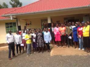 Teen mothers group photo