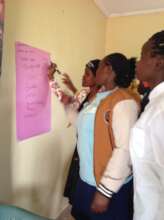 Teen mothers strengthening their financial skills