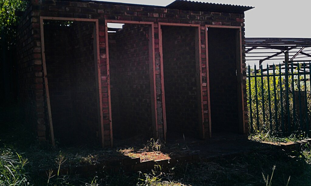 Latrines which are unsafe and unusable!