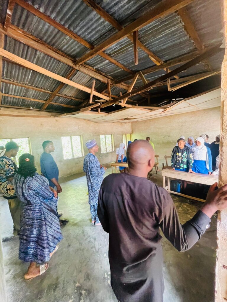 Renovating  Classrooms at OFCH. School