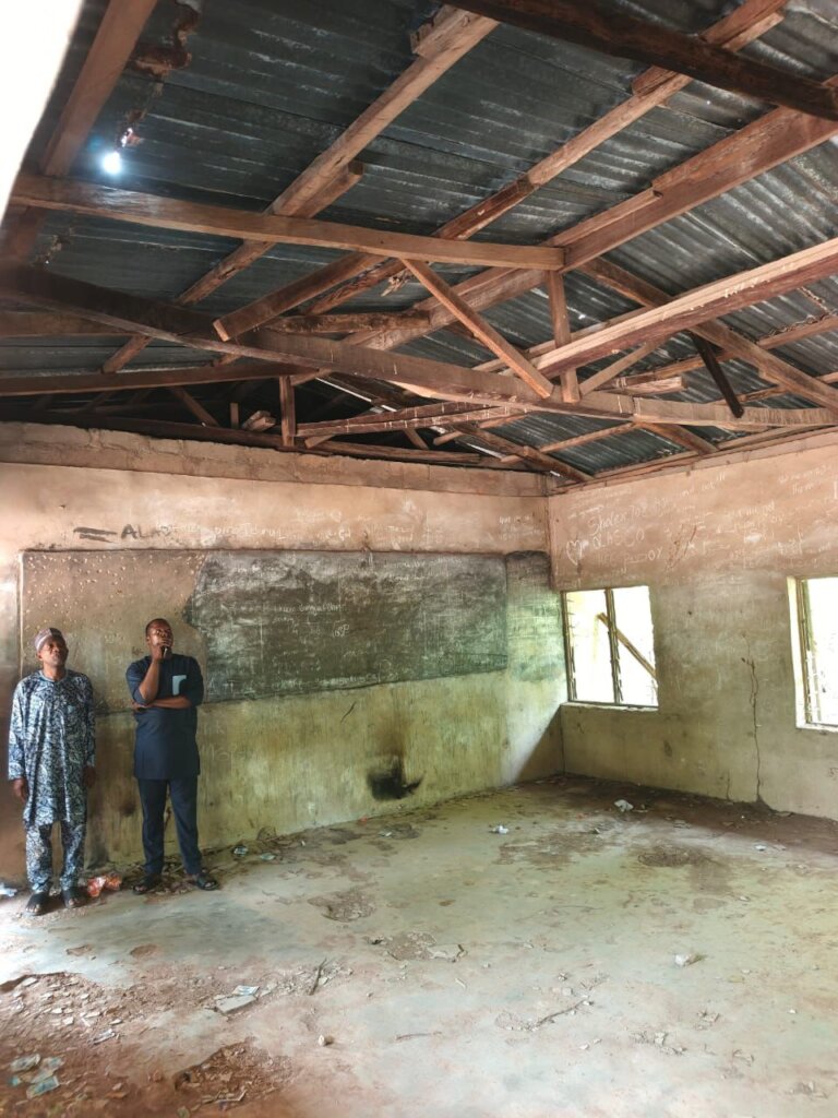 Renovating  Classrooms at OFCH. School