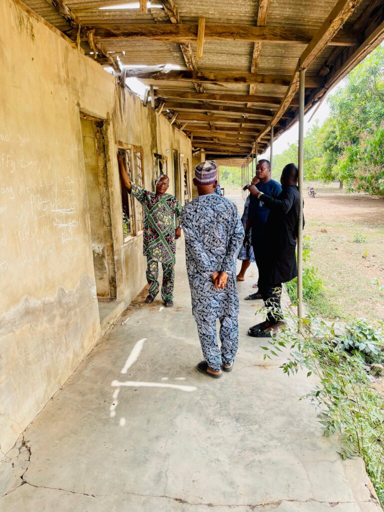 Renovating  Classrooms at OFCH. School