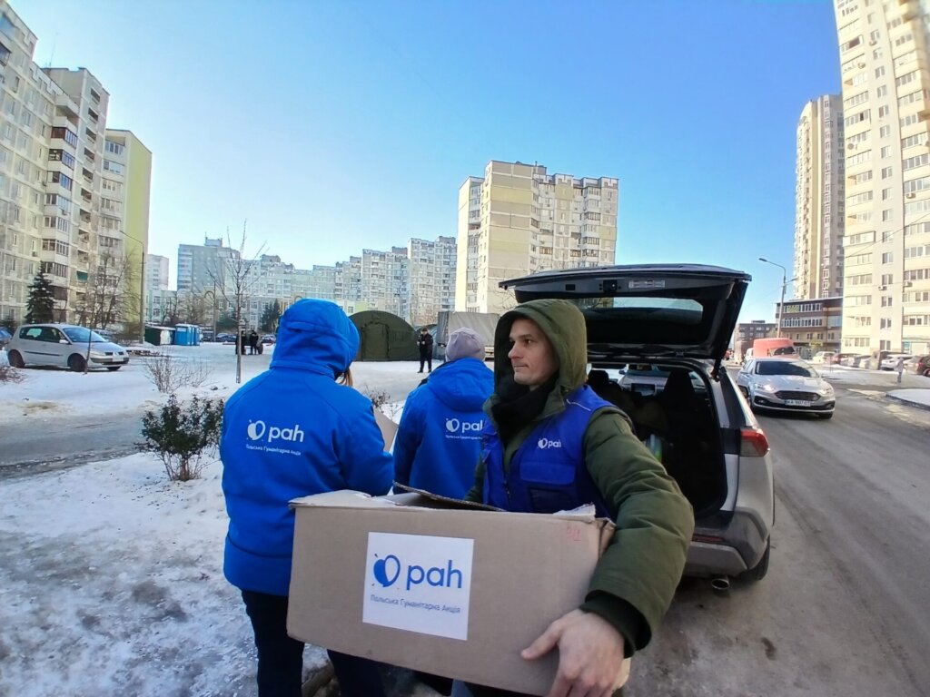 Blackout in Kyiv - emergency winterisation support