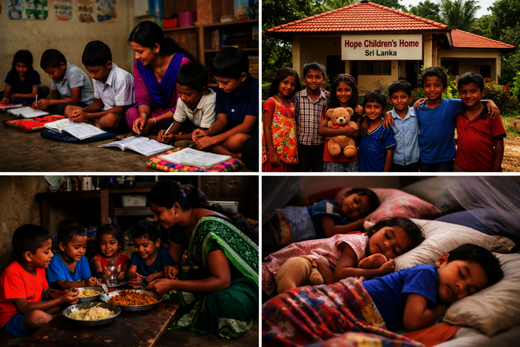Safe Home and Hope for Orphaned Children Sri Lanka