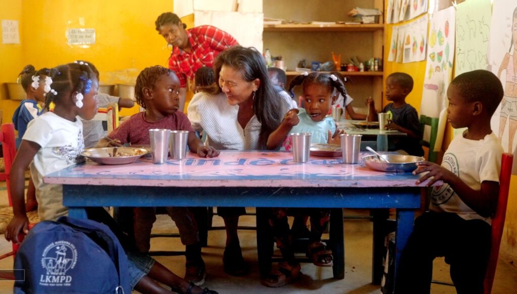 A Hot Breakfast for Students in Rural Haiti