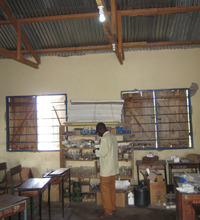 The science lab is open in the evenings.