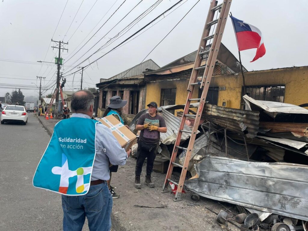 Wildfire Emergency Support for Families in Chile