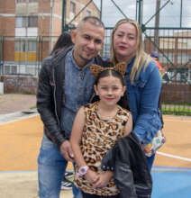 Family helped by Michin