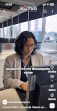 Claudia at work  2
