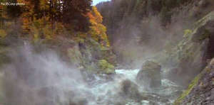 The White Salmon River roars free