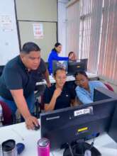 CfRN training sessions in Suriname