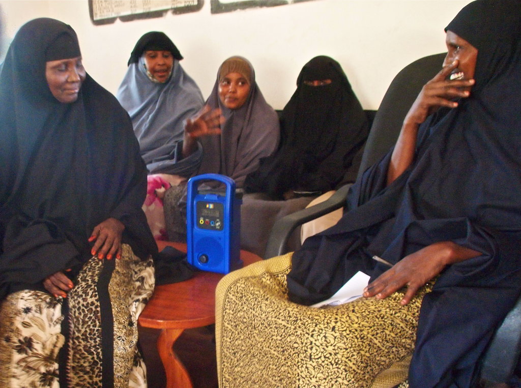 Radio - the most important info source in Dadaab