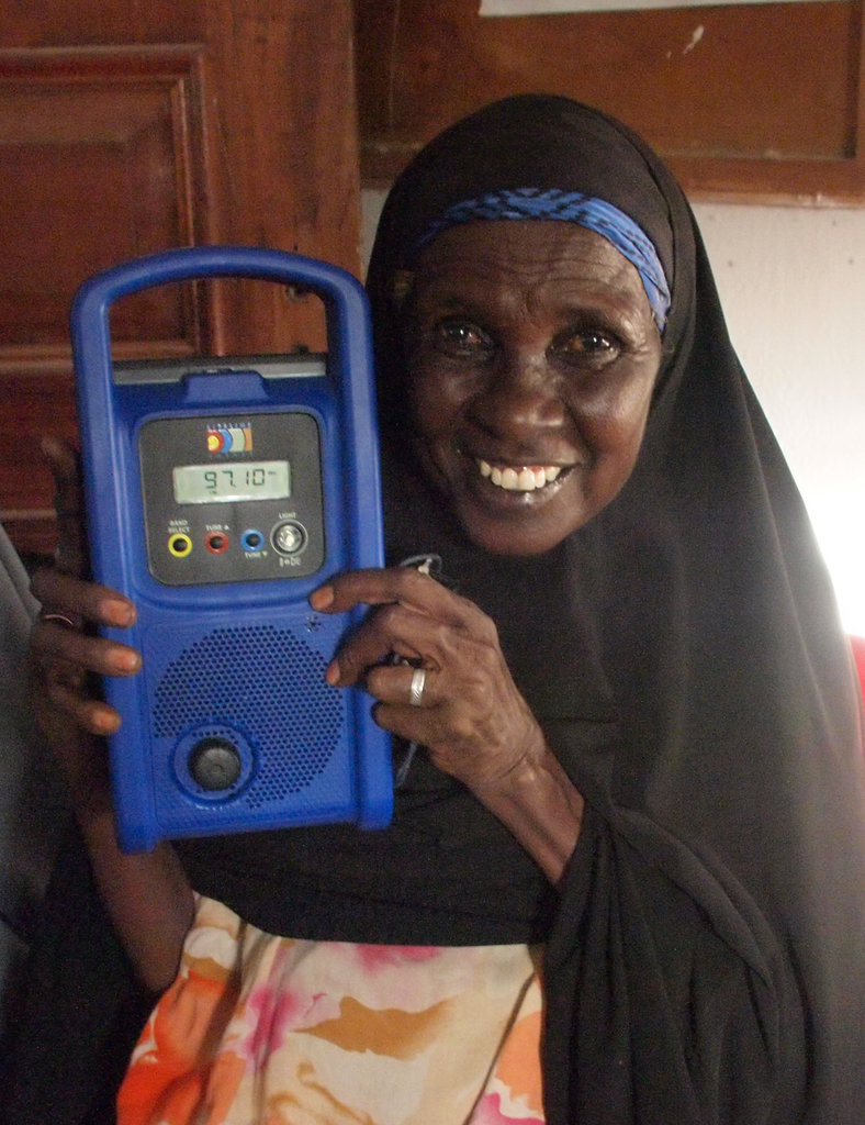Radio - the most important info source in Dadaab