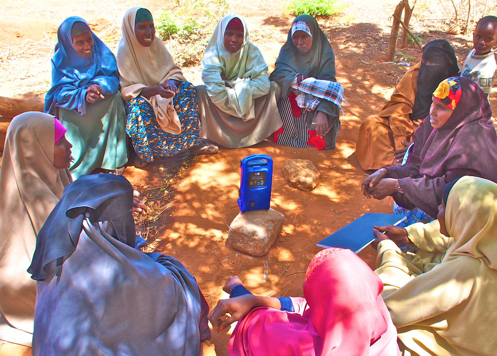 Radio - the most important info source in Dadaab