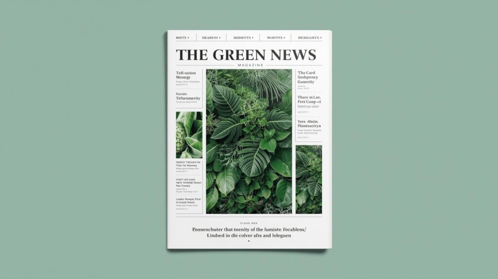 THE  GREEN  NEWS  MAGAZINE