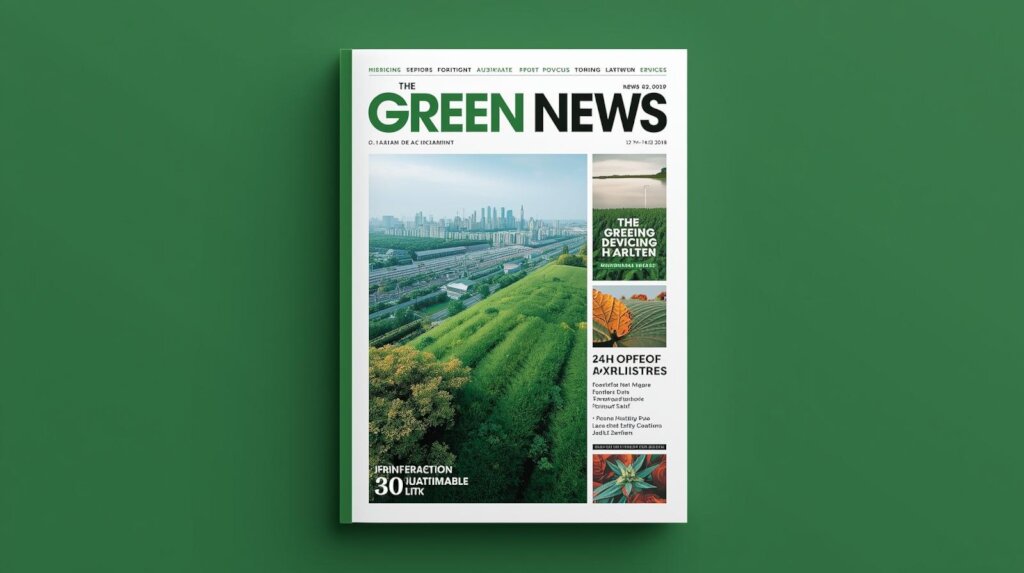 THE  GREEN  NEWS  MAGAZINE