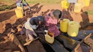 The available water sources are not safe