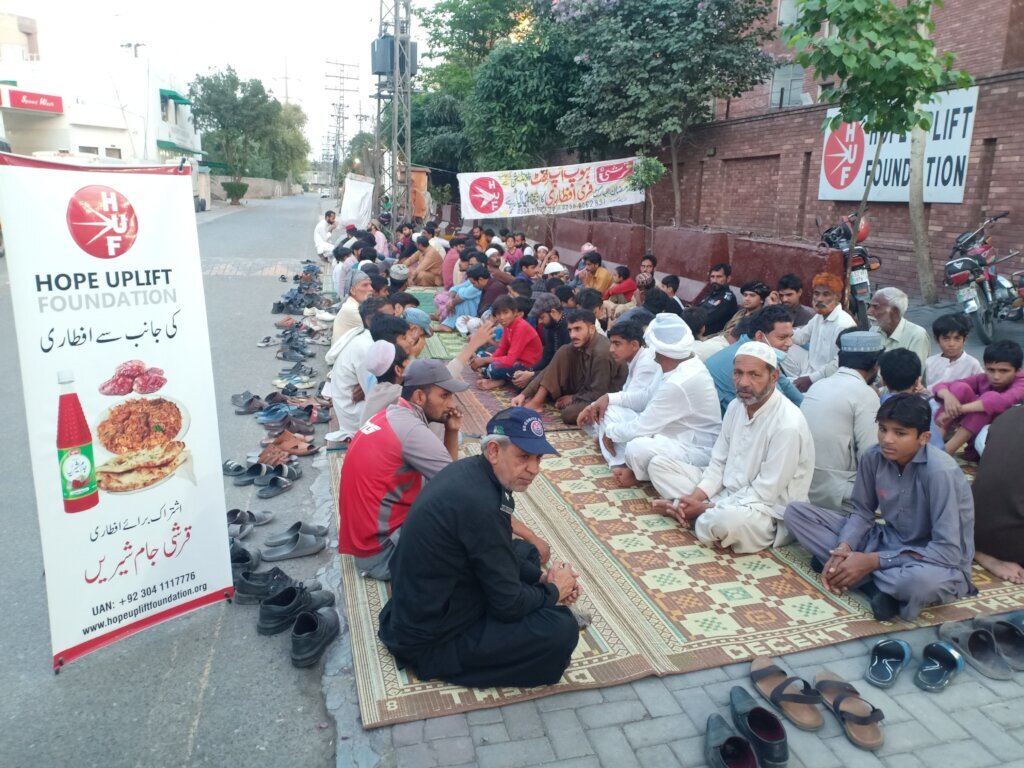 Pre Iftar Meal distribution