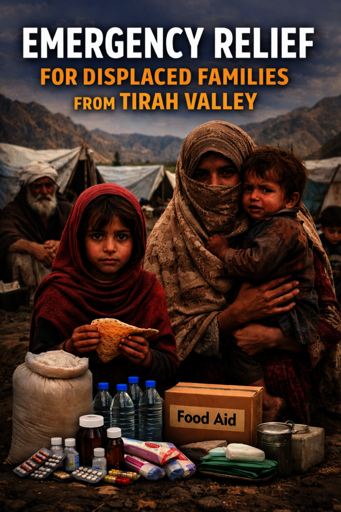 Save Displaced Families from Tirah Valley (KPK-PK)