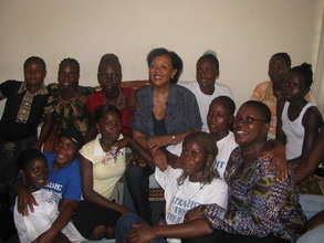 Ex-female fighter of the war in Liberia at SFTH