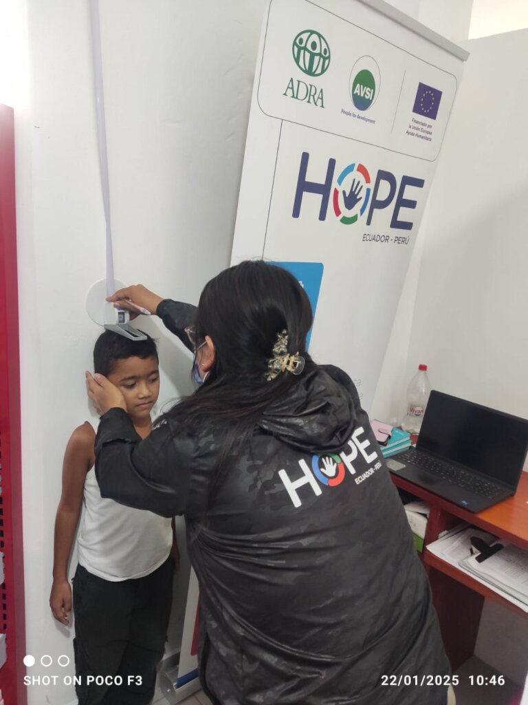 Medical help for families on the move