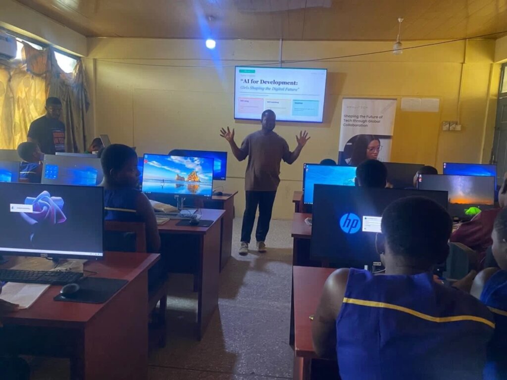 Introductory AI training session