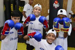 Children at the Tibu Solidaire Gym