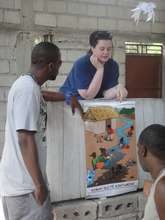 Talking about river safety with visual aids