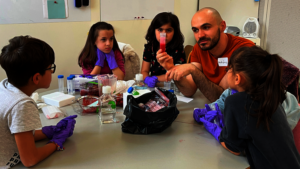 Children attending SMC workshop