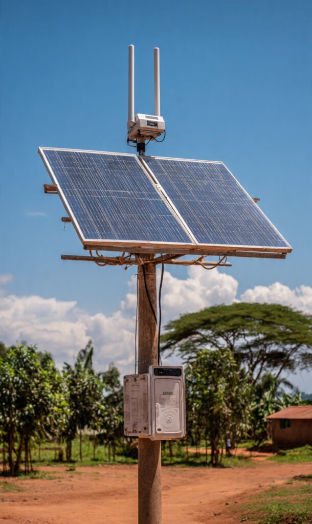 Solar WiFi and AI Skills Hub for Youth in Kyengera