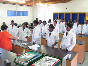 High School Students studying at Christel House SA