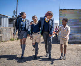 Students from Christel House South Africa